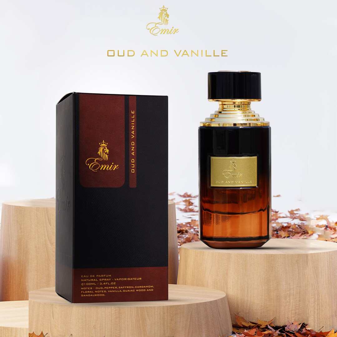 Oud and Vanille Emir 75ml by Paris Corner - Image 4